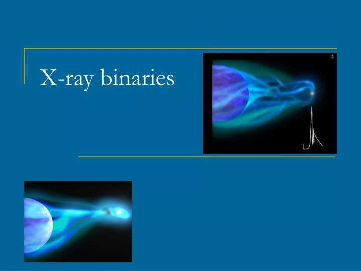 x ray binaries