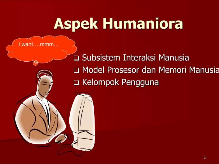 aspek humaniora