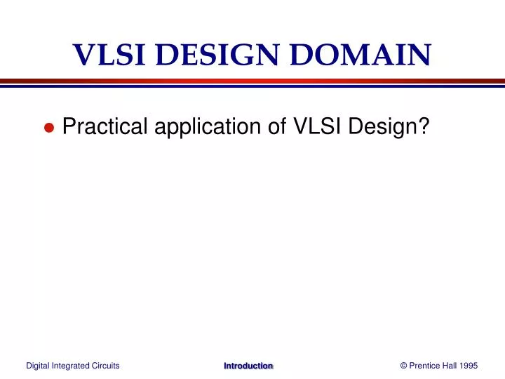 vlsi design domain