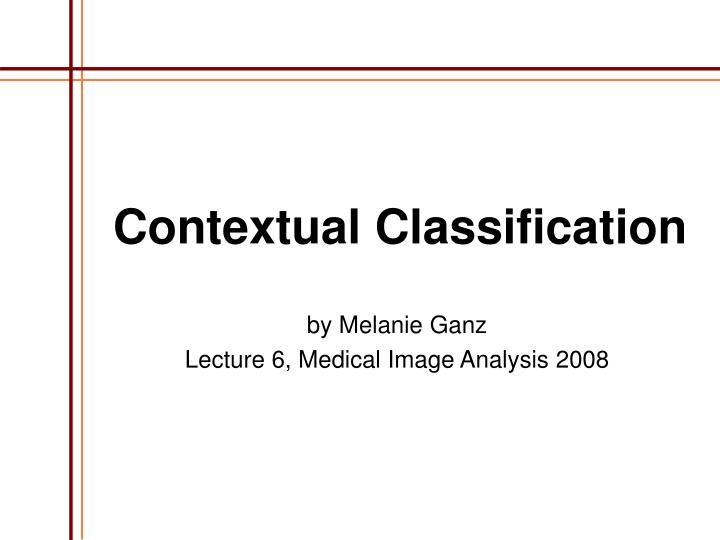 contextual classification