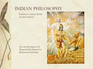 INDIAN PHILOSOPHY