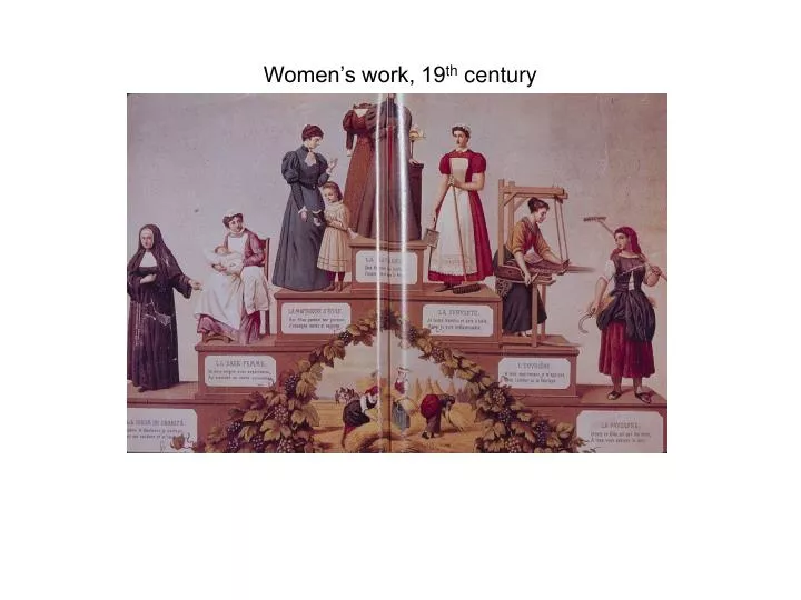 women s work 19 th century