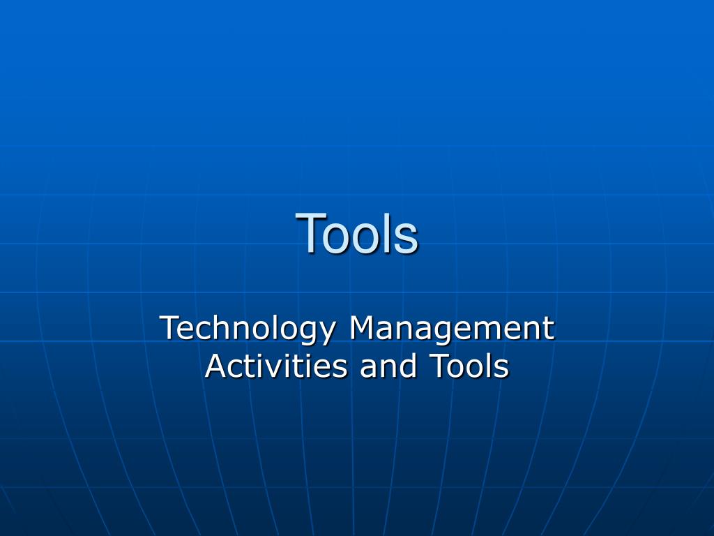 PPT - Tools PowerPoint Presentation, free download - ID:1443204