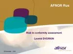 AFNOR Rus - slide 1