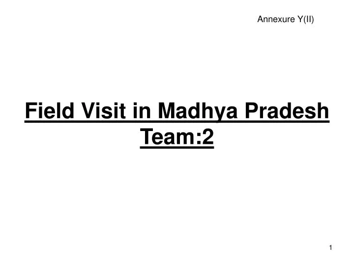 field visit in madhya pradesh team 2