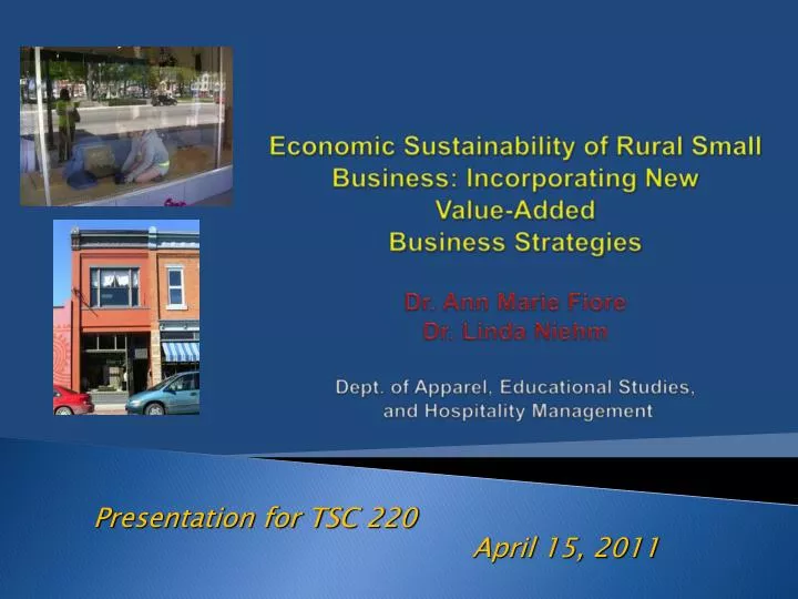 presentation for tsc 220 april 15 2011