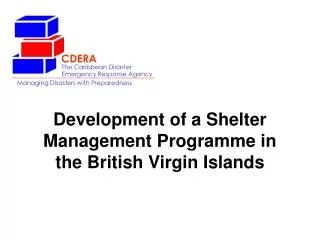 The Caribbean Disaster Emergency Response Agency
