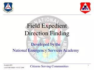 Field Expedient Direction Finding