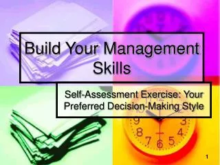 Build Your Management Skills