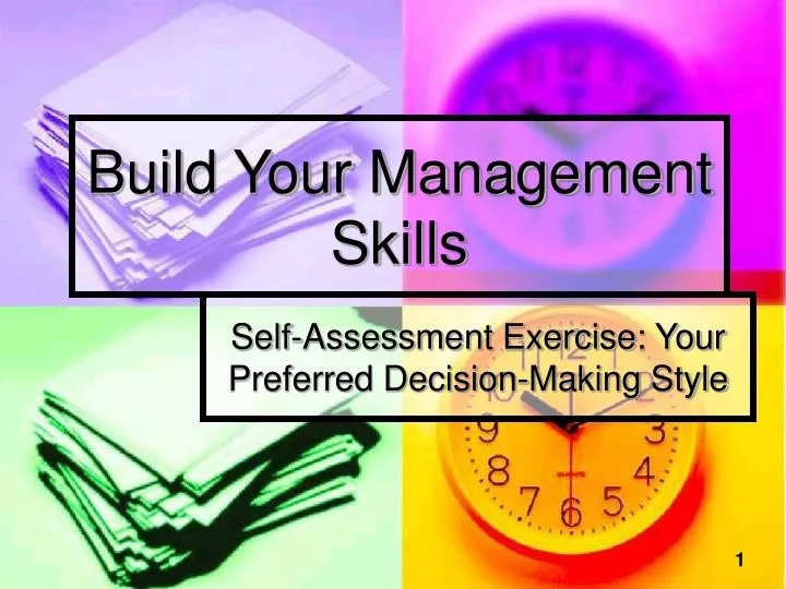 build your management skills