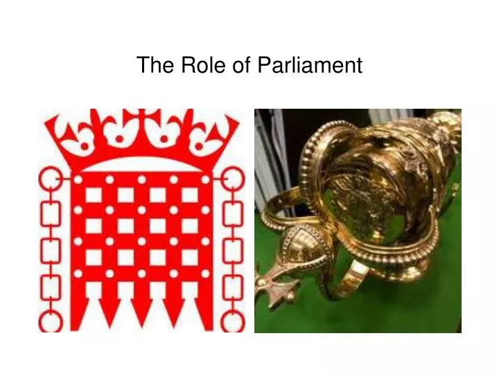 the role of parliament
