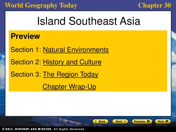 island southeast asia