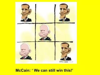 McCain: ‘ We can still win this!’
