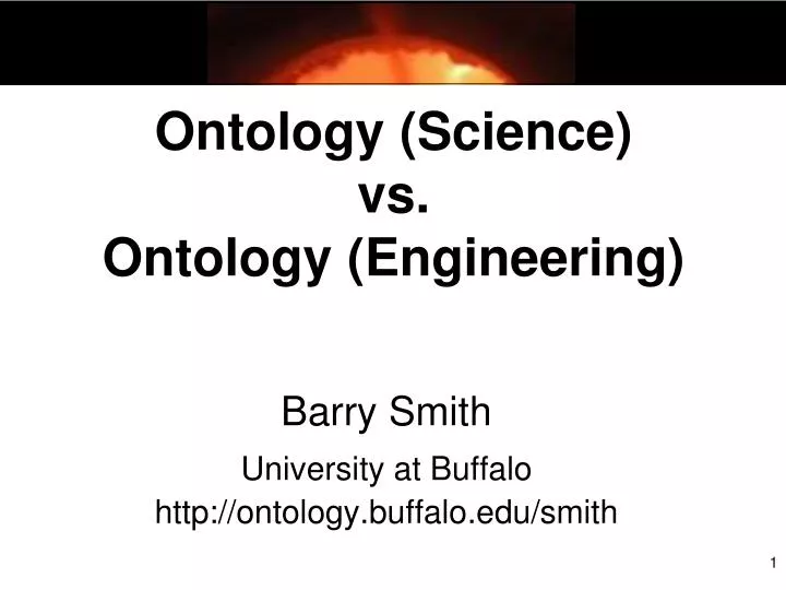 ontology science vs ontology engineering