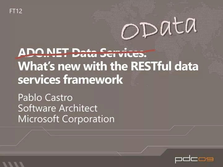 ado net data services what s new with the restful data services framework