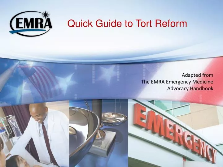quick guide to tort reform