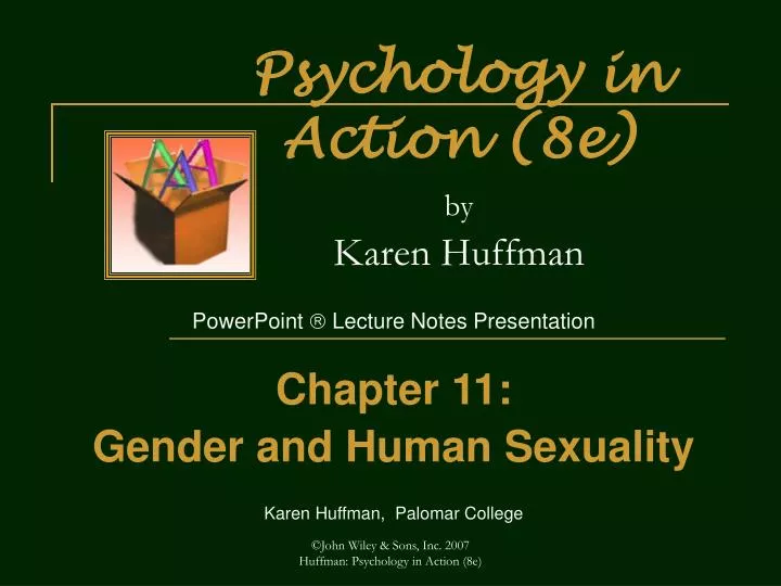 psychology in action 8e by karen huffman
