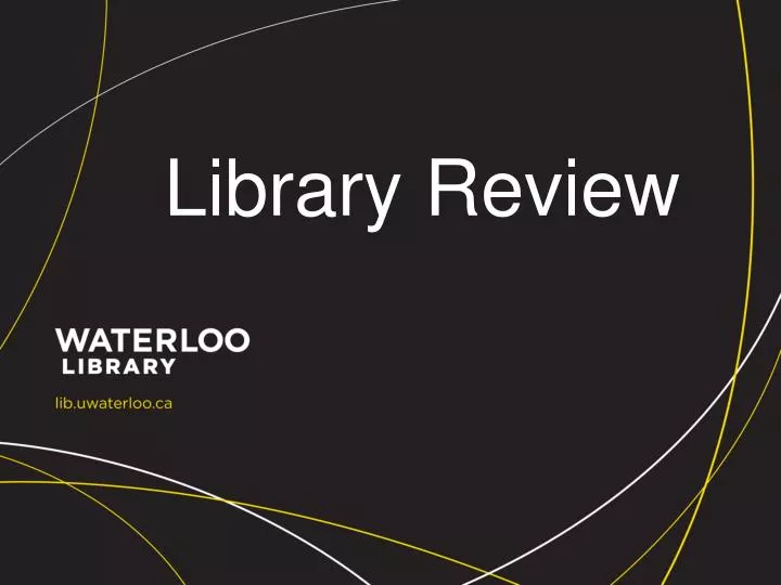library review