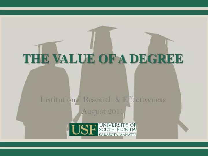 the value of a degree