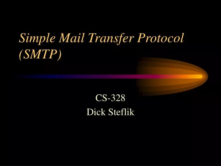 simple mail transfer protocol smtp