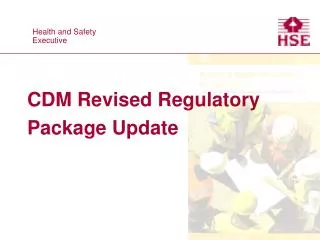 CDM Revised Regulatory Package Update
