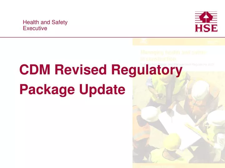 cdm revised regulatory package update
