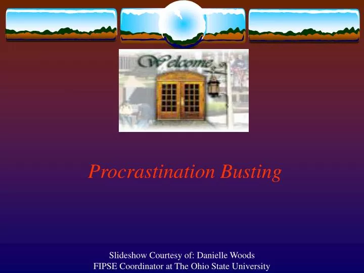 procrastination busting