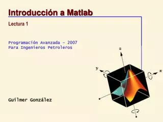 introducci n a matlab