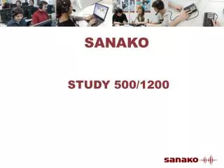 STUDY 500/1200