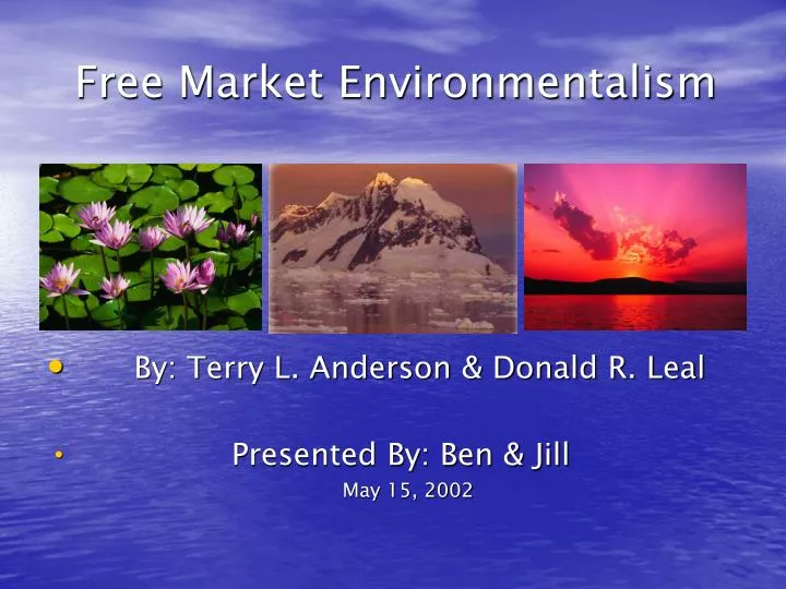 free market environmentalism