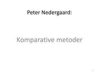 peter nedergaard