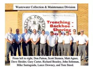 Wastewater Collection &amp; Maintenance Division