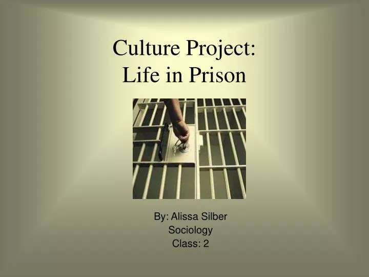 culture project life in prison