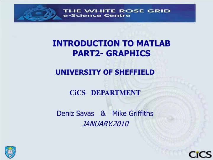 introduction to matlab part2 graphics