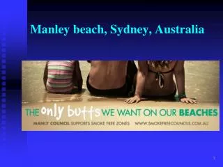 Manley beach, Sydney, Australia