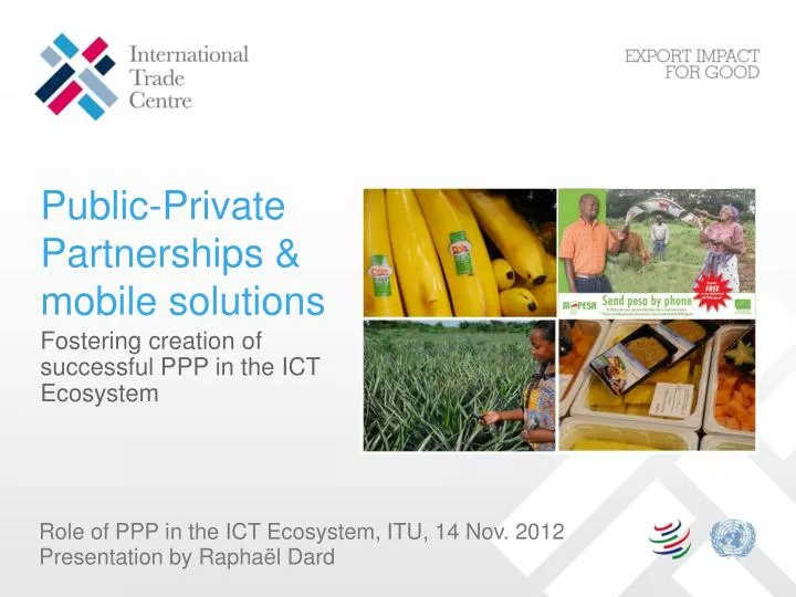 public private partnerships mobile solutions
