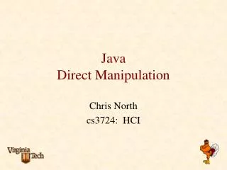 Java Direct Manipulation