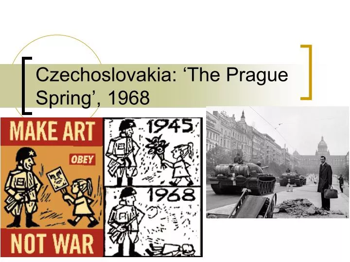 czechoslovakia the prague spring 1968