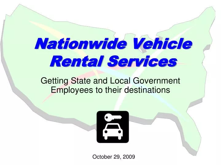 nationwide vehicle rental services