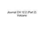 Journal CH 12.2 (Part 2) Volcano