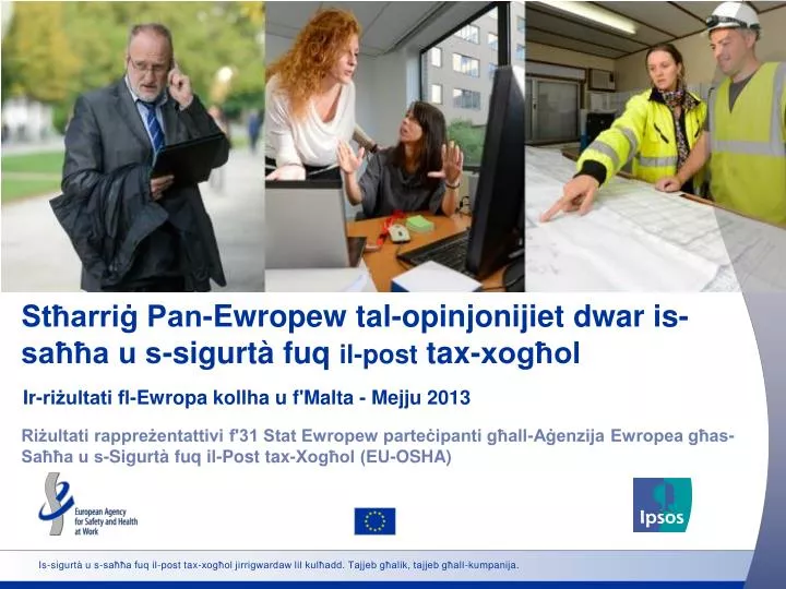 st arri pan ewropew tal opinjonijiet dwar is sa a u s sigurt fuq il post tax xog ol