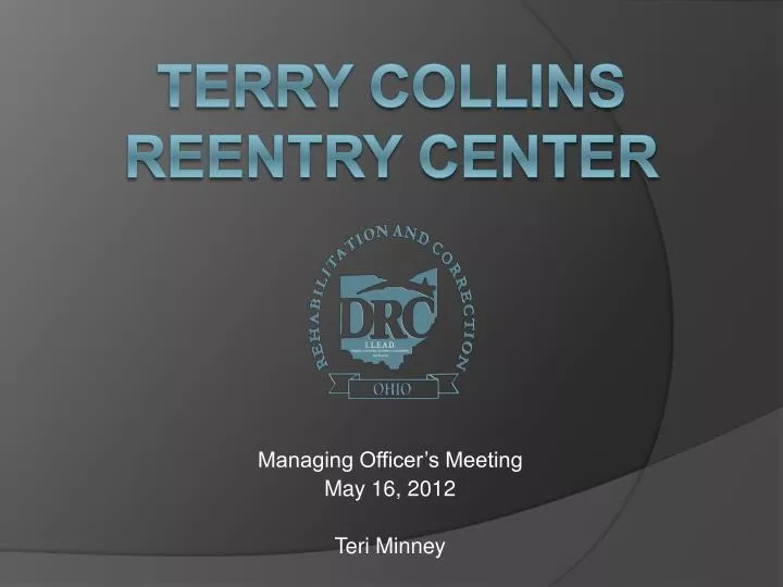 managing officer s meeting may 16 2012 teri minney