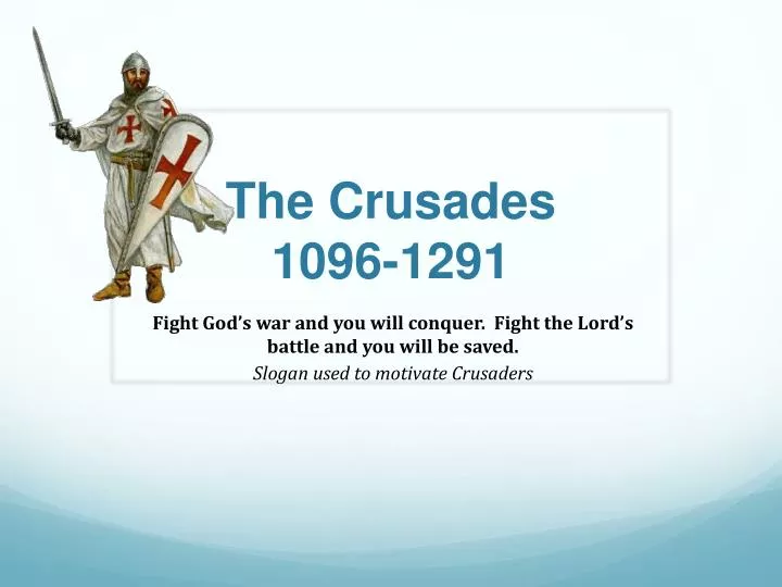 the crusades 1096 1291