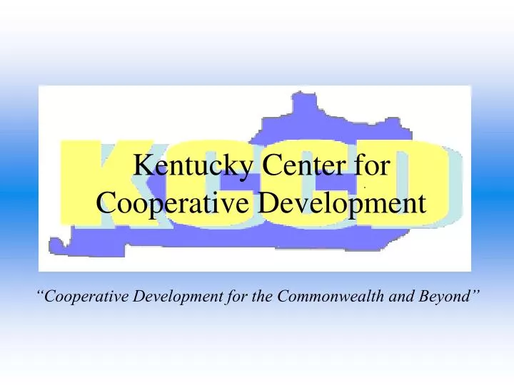 kentucky center for cooperative development