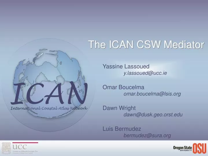 the ican csw mediator