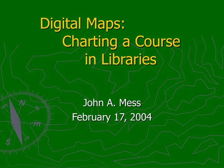 digital maps charting a course in libraries