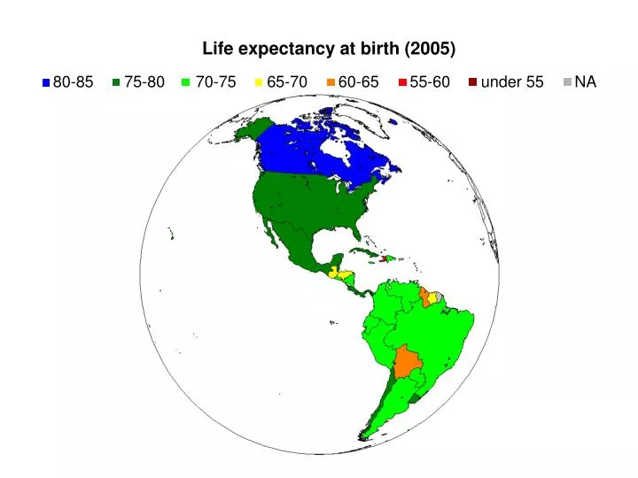 life expectancy at birth 2005