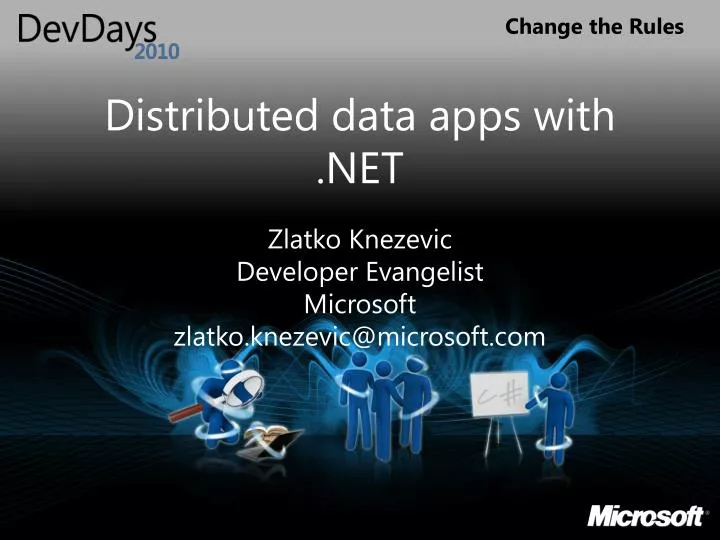 distributed data apps with net