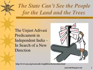 The State Can’t See the People for the Land and the Trees