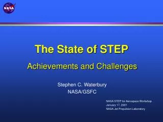The State of STEP